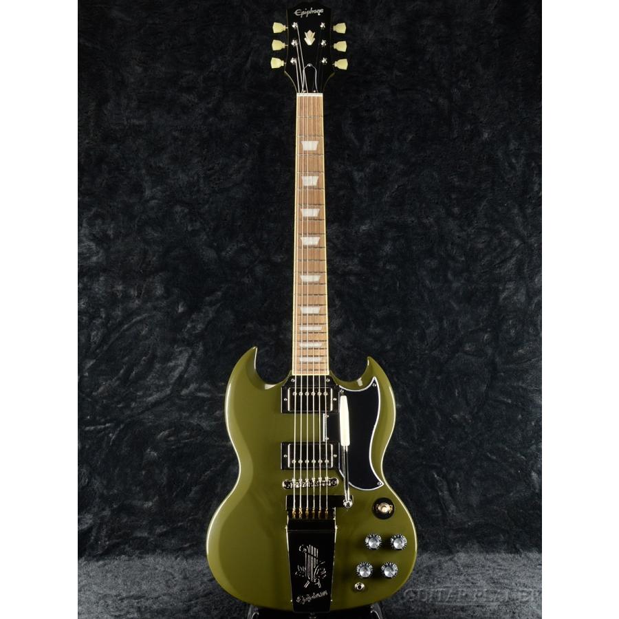 Epiphone SG Standard 61 Maestro Vibrola -Olive Drab Green-《エレキ