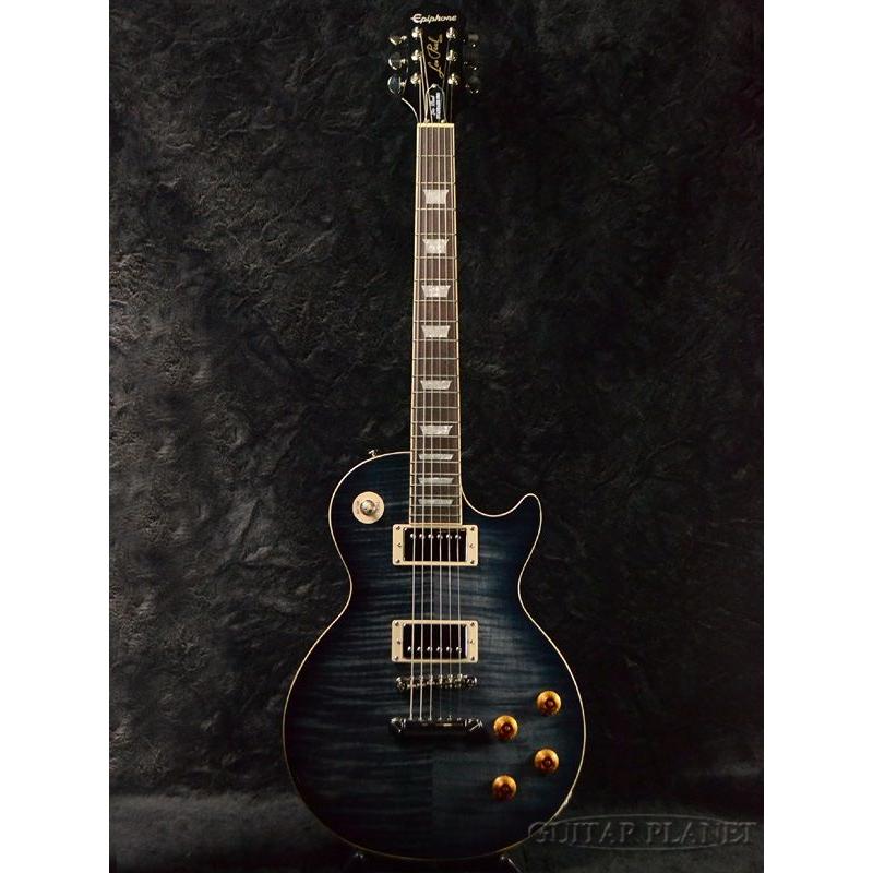Epiphone Les Paul Standard Plus-top Pro w/Coil Tap Trans Black