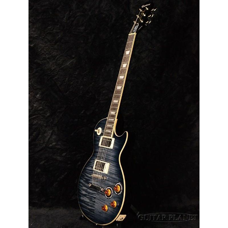 Epiphone Les Paul Standard Plus-top Pro w/Coil Tap Trans Black