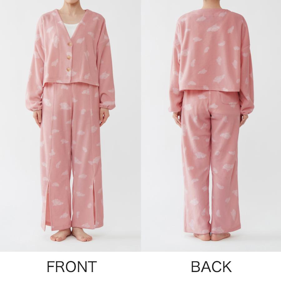Tuche グンゼ パジャマ ルームウェア レディース 秋冬 長袖長パンツ
