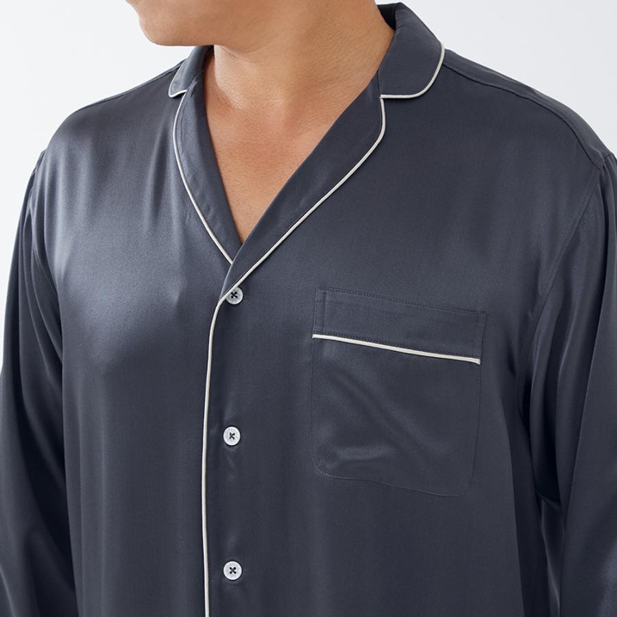 GUNZE（グンゼ） パジャマ ルームウェア メンズ シルク100％ 絹