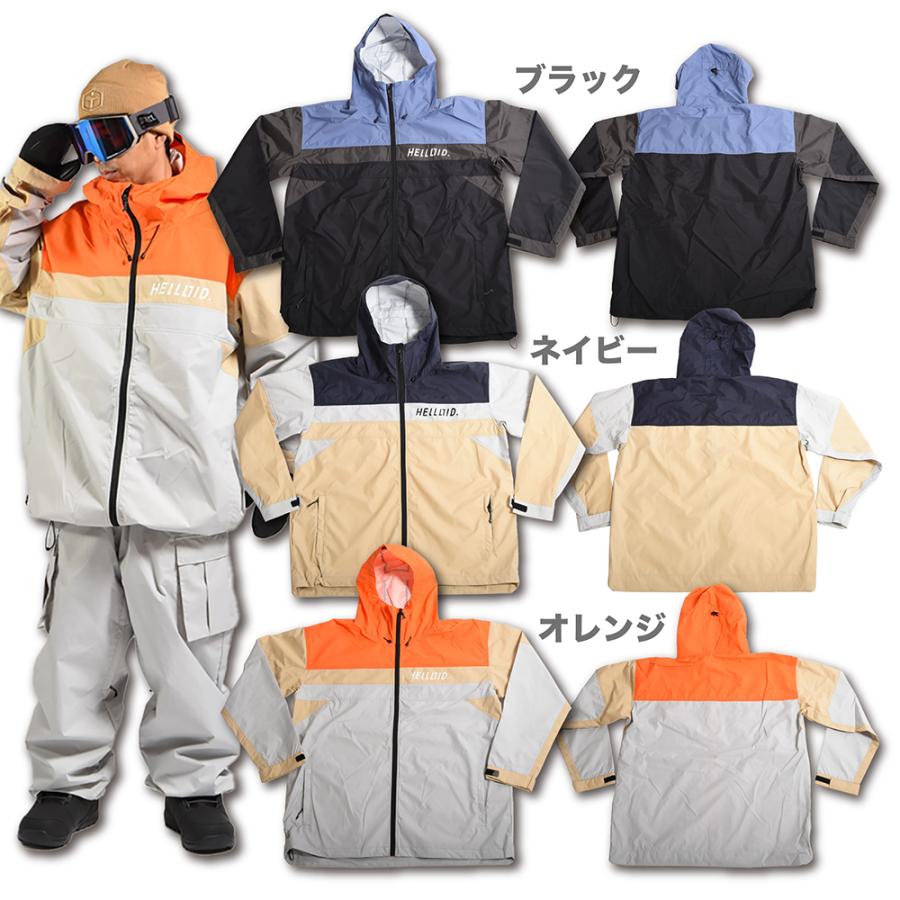 スノーボード ウエア ジャケット HELLOID Ride ZIP JAKET メンズ