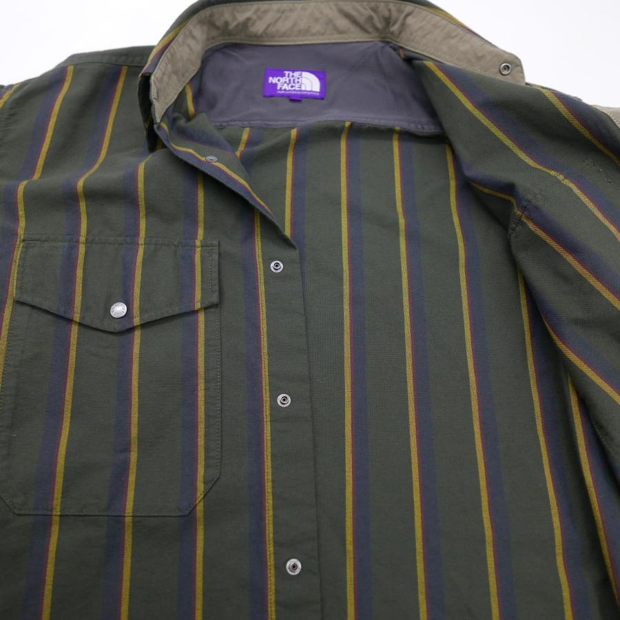 THE NORTH FACE PURPLE LABEL ザ ノース フェイス Regimental Stripe