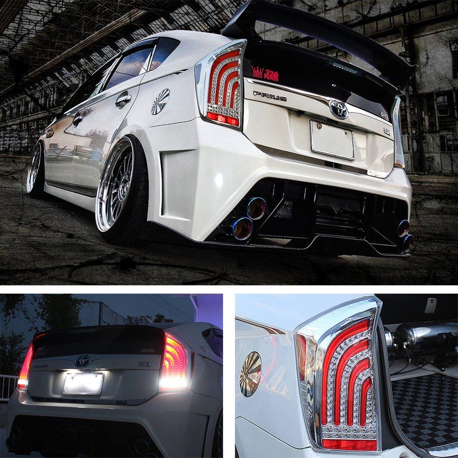 プリウス 30系 前期 後期 LED テールランプ テールライト 左右セット