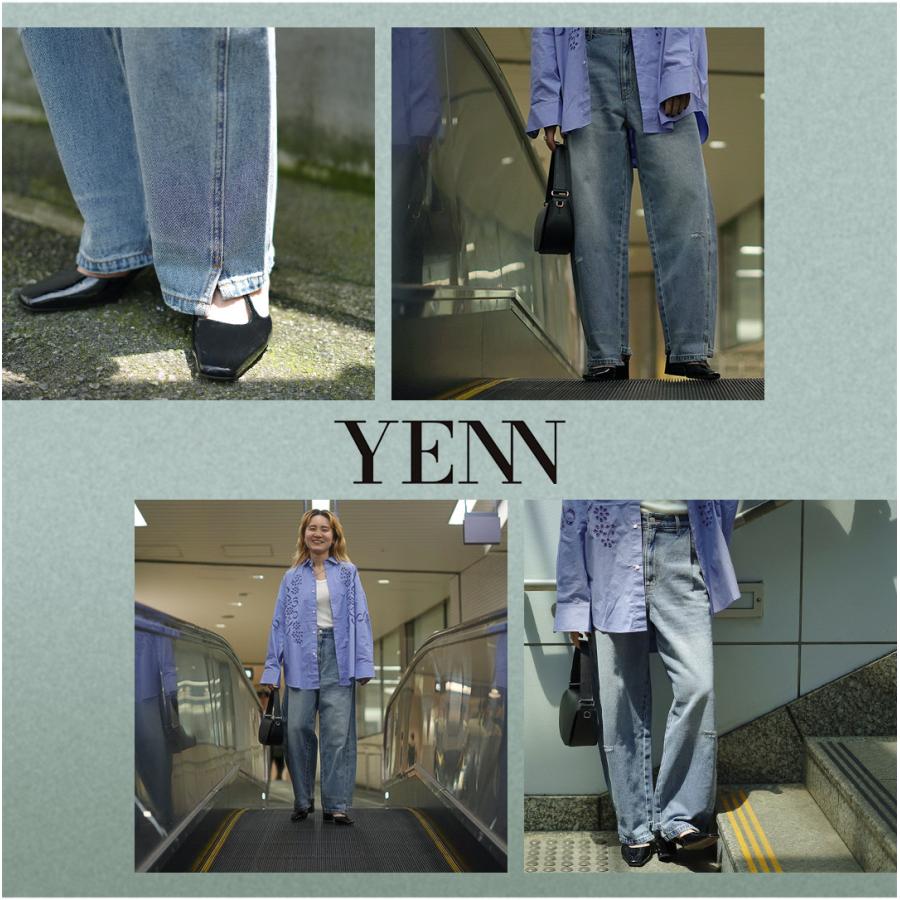 YENN YENN（イェン） カーブ シーム デニムパンツ / レディース