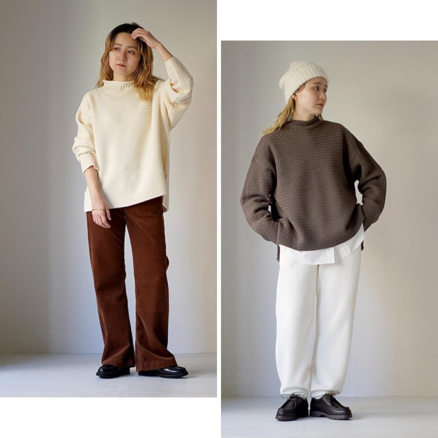 MidiUmi（ミディウミ） エントレラック ワイドプルオーバー