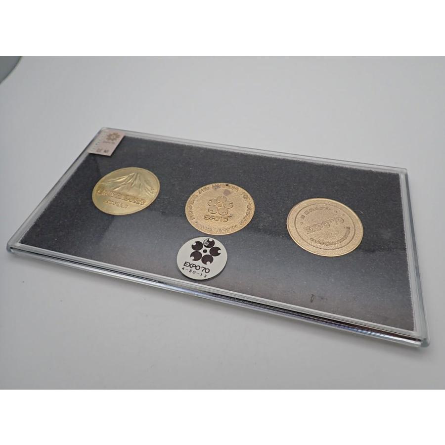 日本万国博覧会 EXPO70 記念メダル3点セット+ソビエトパビリオン2点