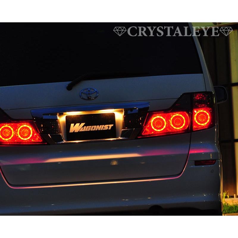 アルファード LEDテール 10系 後期 丸型ファイバーLEDテールランプ