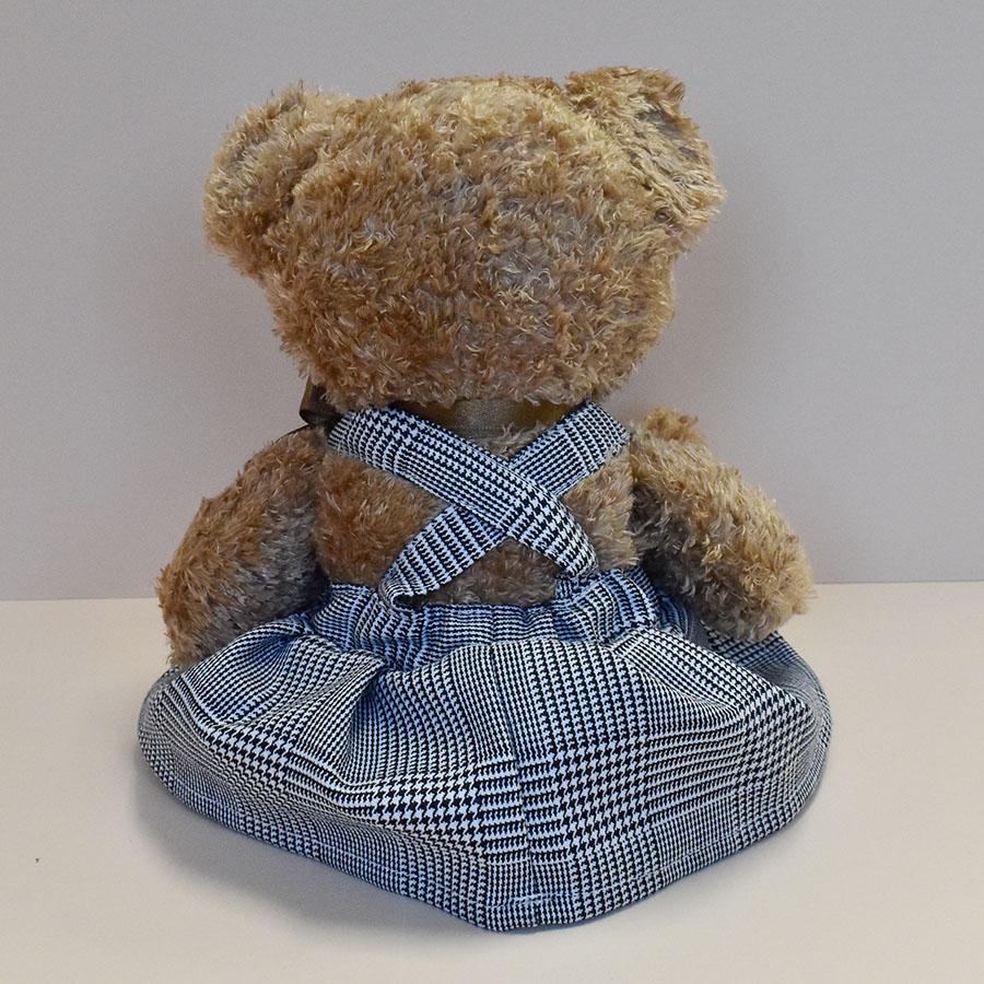 Bear Wear（ベアウェア） ぬいぐるみ 洋服 スカート グレンチェック L