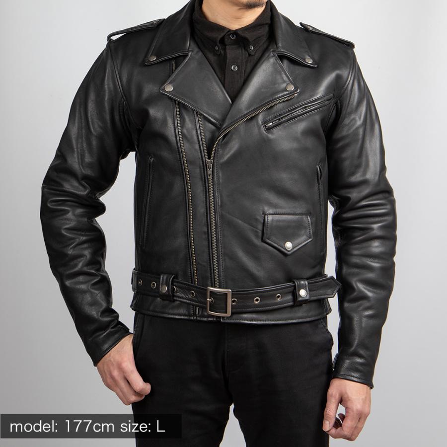 DEGNER（デグナー） バイク用レザージャケット 牛革 カウ ライダース