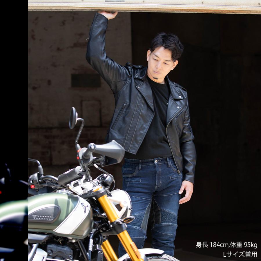 DEGNER（デグナー） メンズ レザージャケット 革ジャン ライディング