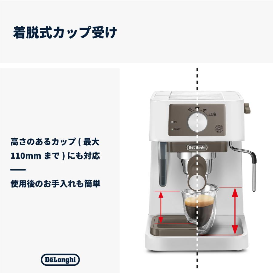 デロンギ（DeLonghi） コーヒーメーカー スティローザ エスプレッソ