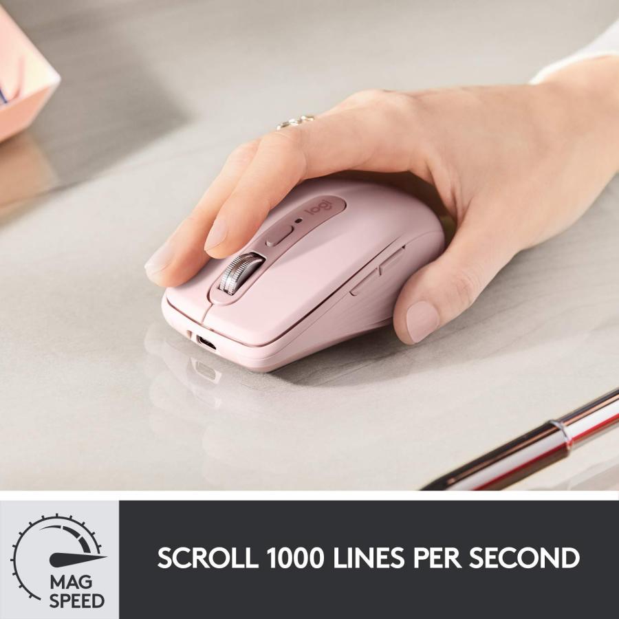 ロジテック Logitech Mx Anywhere 3 Rose ローズ ワイヤレス Unifying