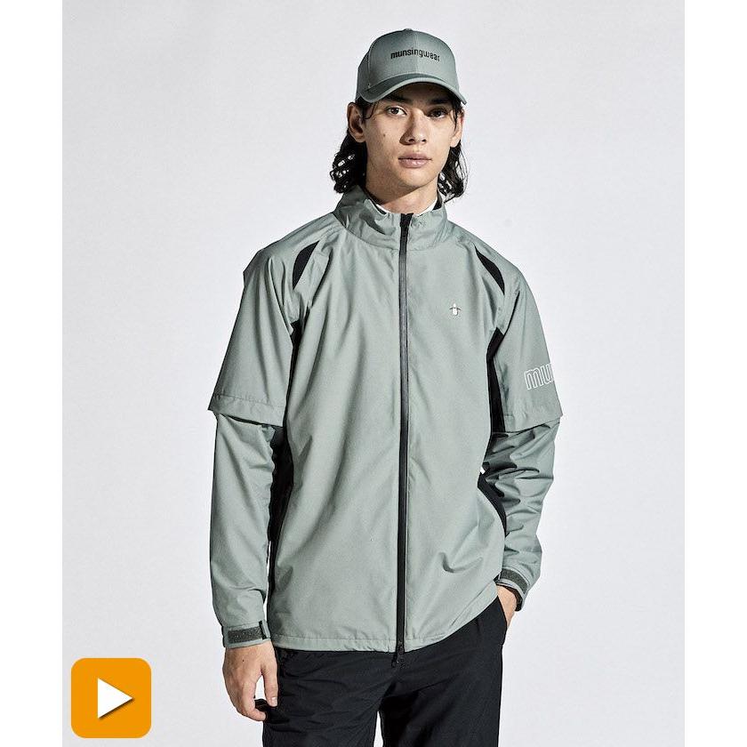 Munsingwear（マンシングウェア） 公式 レインブルゾン耐水 透湿