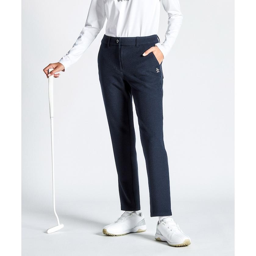 Munsingwear（マンシングウェア） 公式 千鳥ジャカード9分丈パンツ