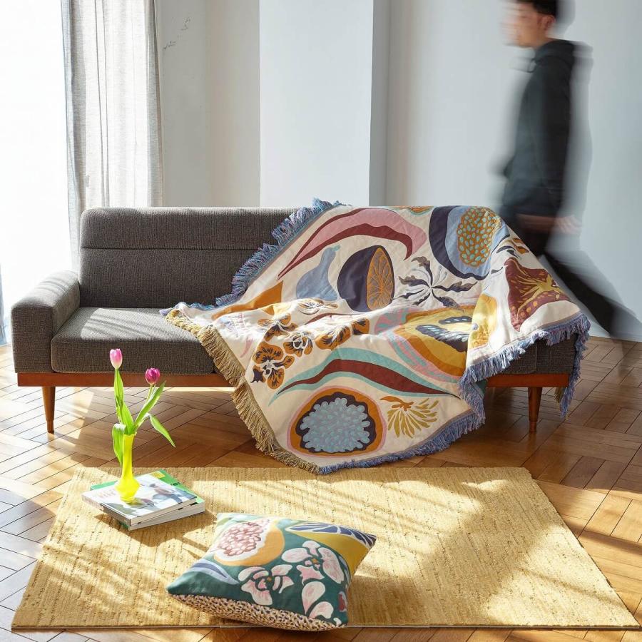 川島織物セルコン ブランケット ひざ掛け 137x195cm オールシーズン