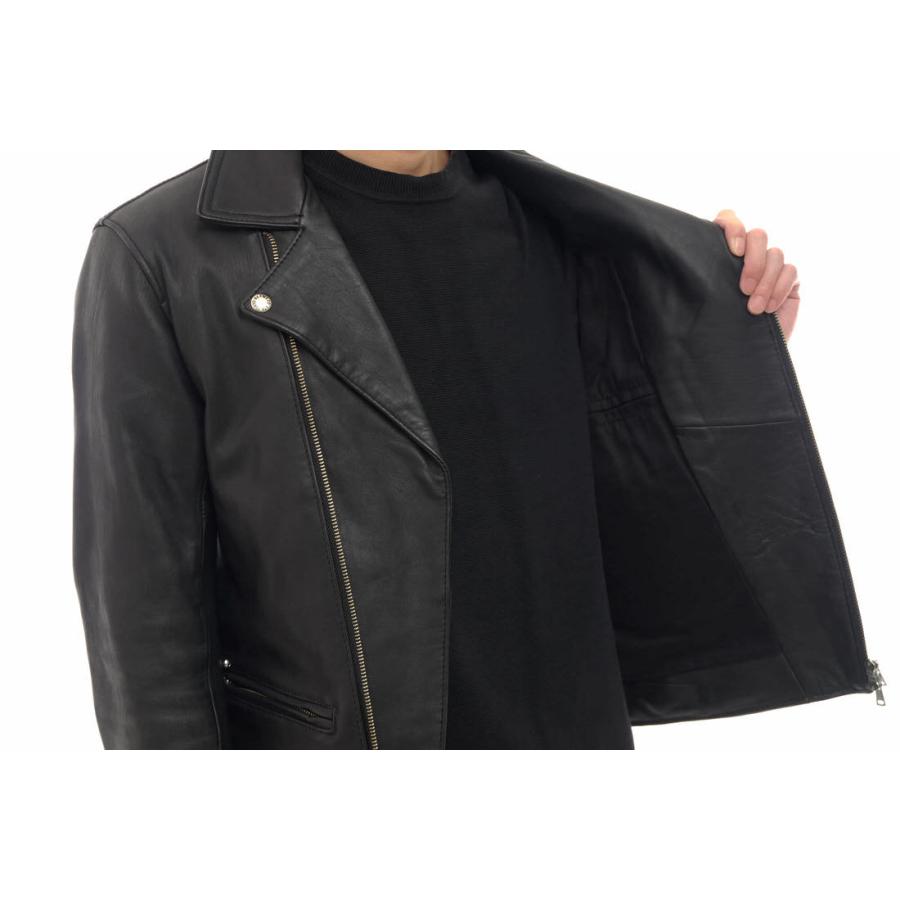 BEAMS（ビームス） ダブルライダース 11-18-3699-202 羊革 シープ