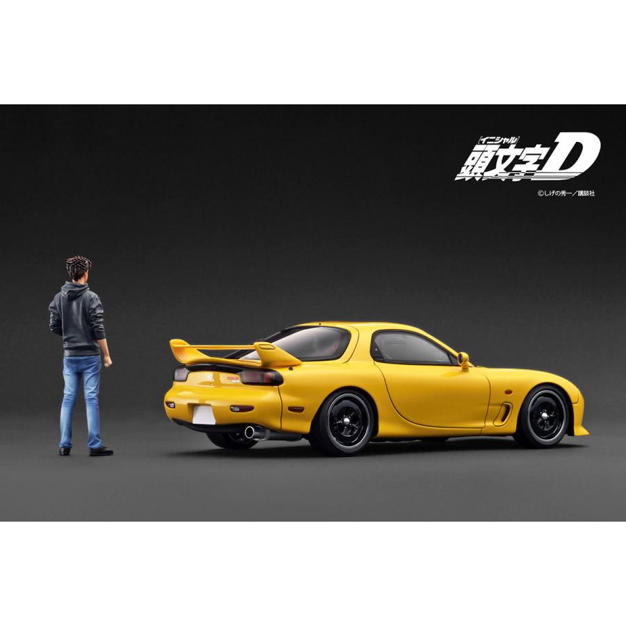 送料無料◇(代引不可)イグニッションモデル 1/18 頭文字D Mazda RX-7