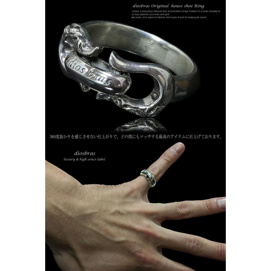 馬蹄 リング ホースシュー 男女ペア シルバー925 メンズ レディース