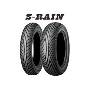 DUNLOP（ダンロップ） [前後セット] レイン S-RAIN 100/90-12 130/70