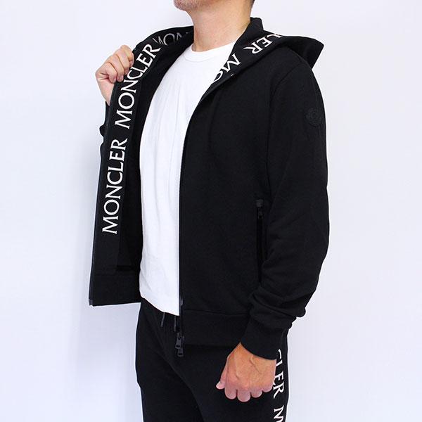 MONCLER（モンクレール） メンズ ロゴ刺しゅうデザイン パーカー上下