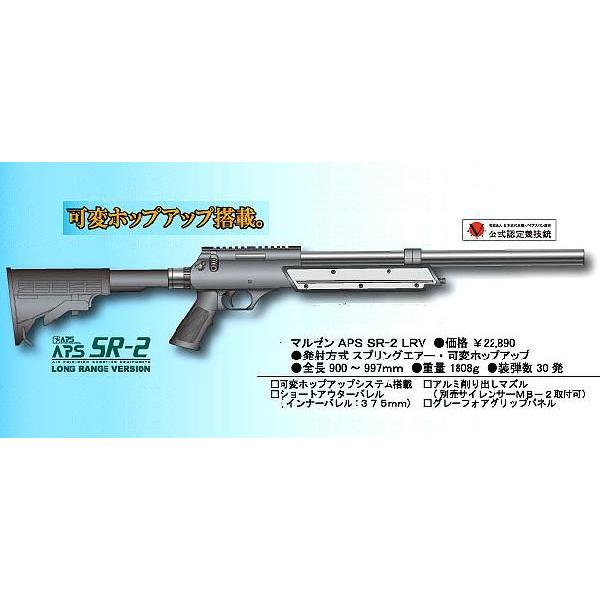 MARUZEN（マルゼン） 精密射撃エアガン APS SR-2 ホップアップ LRV