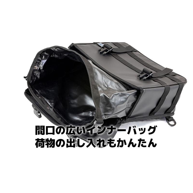 KIJIMA（キジマ） K3 サイドバッグ ウォータープロテクト WP02 容量