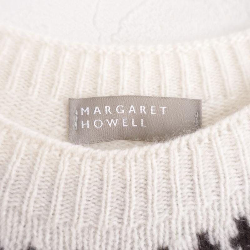 MARGARET HOWELL（マーガレットハウエル） *フェアアイル柄クルー