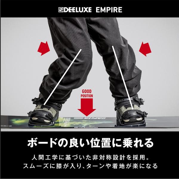 24-25 【 DEELUXE 】 ディーラックス EMPIRE エンパイア S4 CHARCOAL