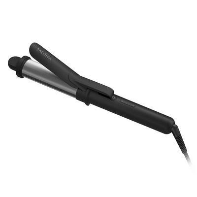 サロニア カールアイロン コテ 32mm カールヘアアイロン スムース