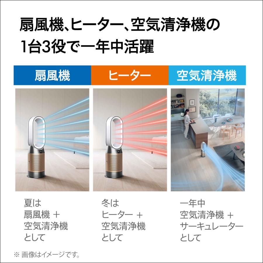 Dyson（ダイソン） 空気清浄機 ヒーター Dyson Purifier Hot+Cool HP2