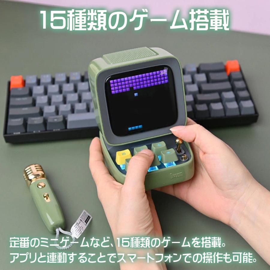 Divoom Divoom DitooMic ワイヤレススピーカー ピンク Bluetooth5.0