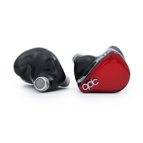 qdc qdc SUPERIOR Vermilion Red キューディーシー 有線イヤホン