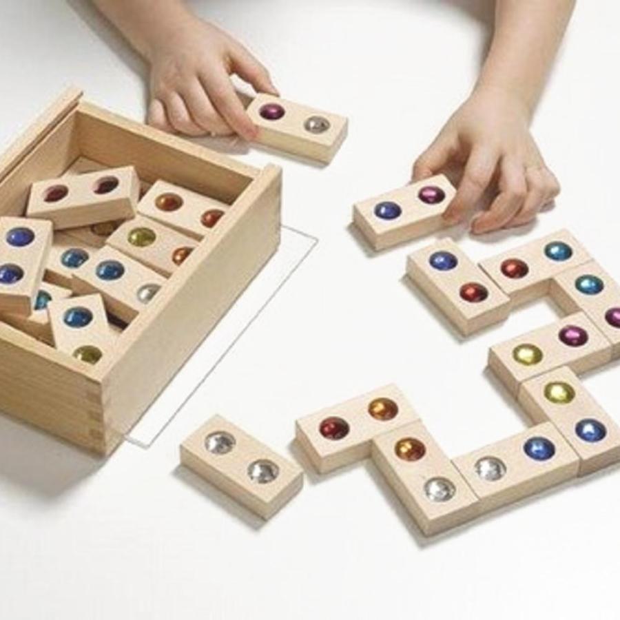 ジュエルドミノ デュシマ社 木のおもちゃ 積木 積み木 つみき ドミノ