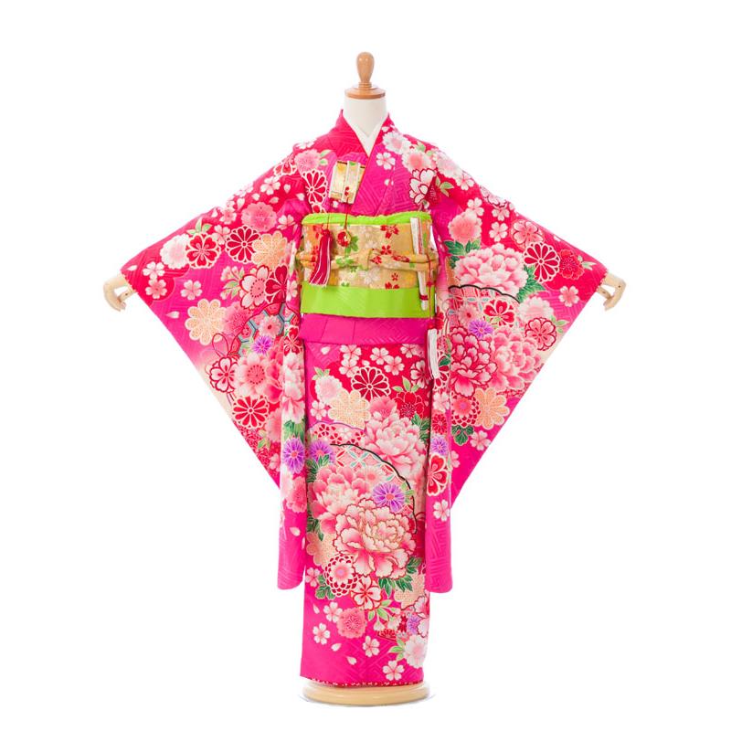 レンタル着物|7歳女の子|110〜120cm|七五三着物レンタルフルセット