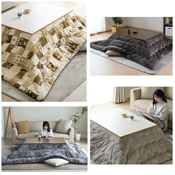 こたつ テーブル 105×75cm 一人用 長方形 おしゃれ ヒーター 省