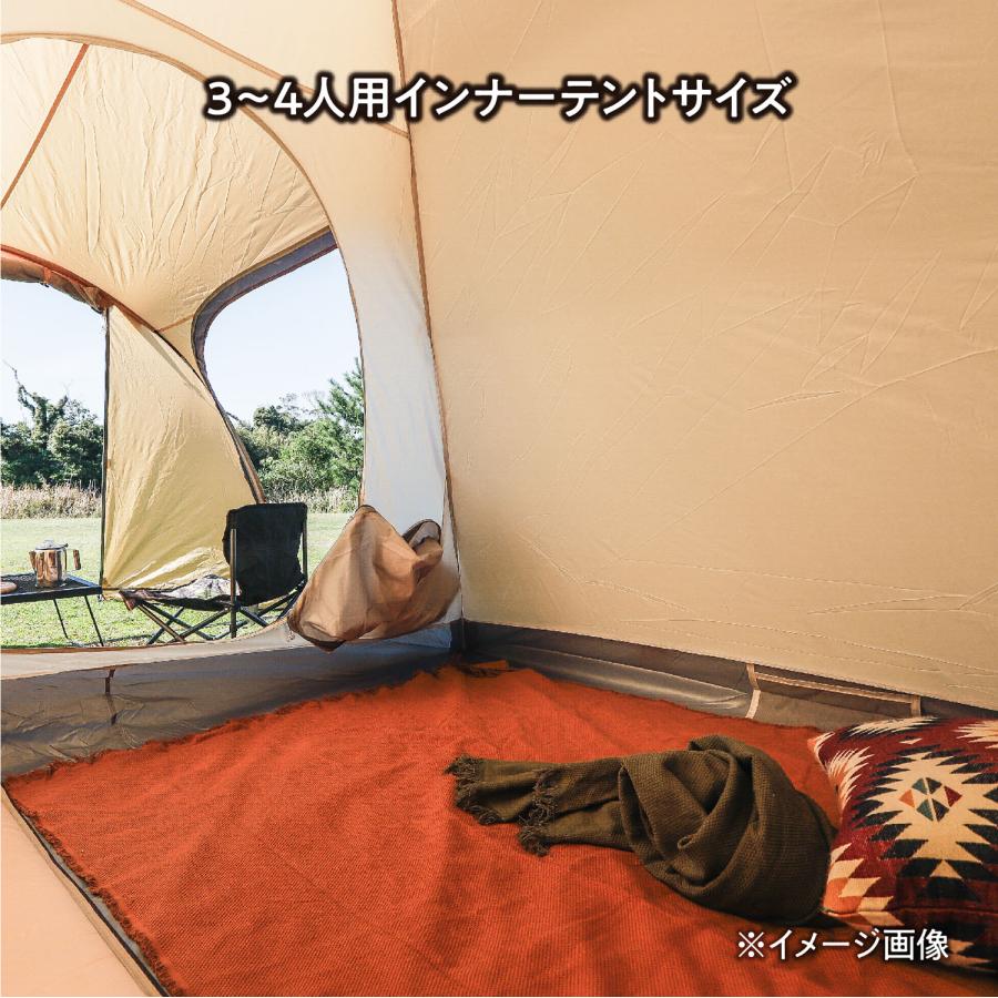 TENT FACTORY フォーシーズンエクストラドームグローリー4 3〜4人用