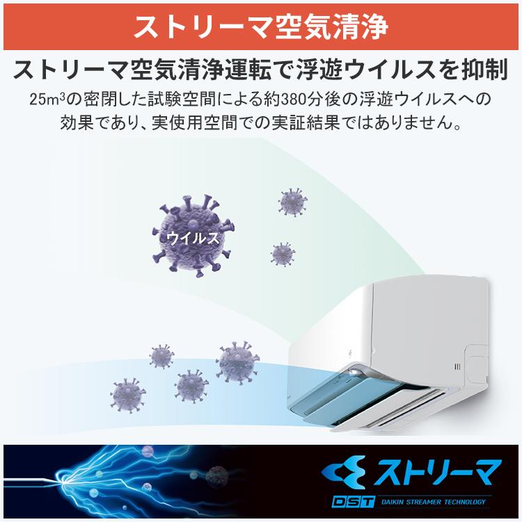 ダイキン（DAIKIN） エアコン おもに6畳 AXシリーズ ホワイト 2025年