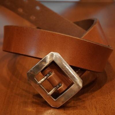 The Flat Head（フラッドヘッド） OB-002-18-ブラウン-ダブルピン牛