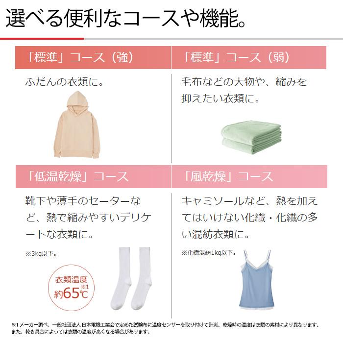 日立（HITACHI） 衣類乾燥機 乾燥容量5kg DE-N50HV-W ピュアホワイト