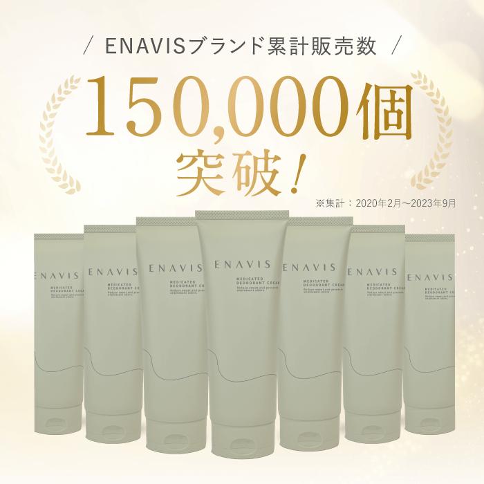 ENAVIS（エナビス） 《3本セット》制汗剤 顔 わきがクリーム ワキガ