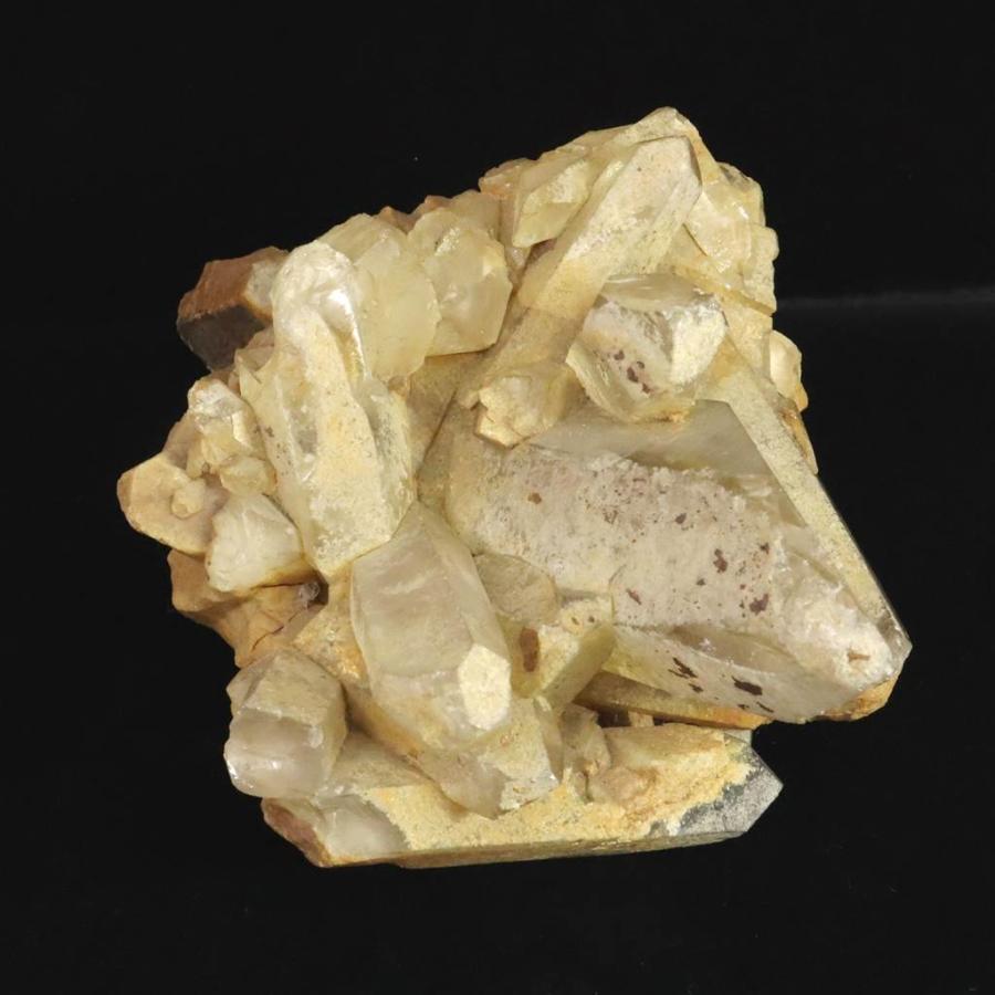 山梨県黒平水晶峠産 水晶クラスター 1756g 【榎本通商11106】 : 榎本