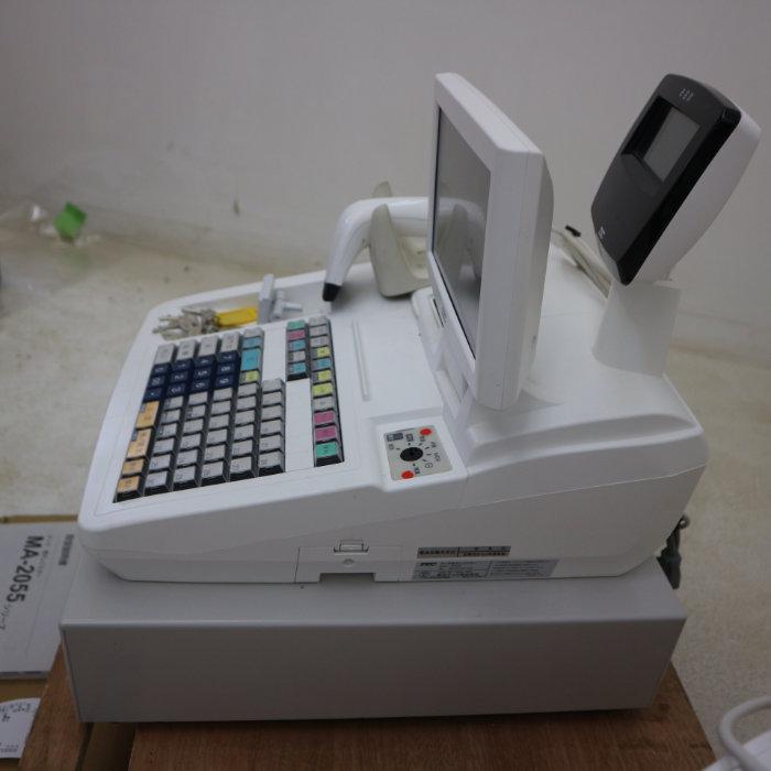 送料無料】レジスター MA-2055 東芝テック 2020年 POSレジ 一体型 MA