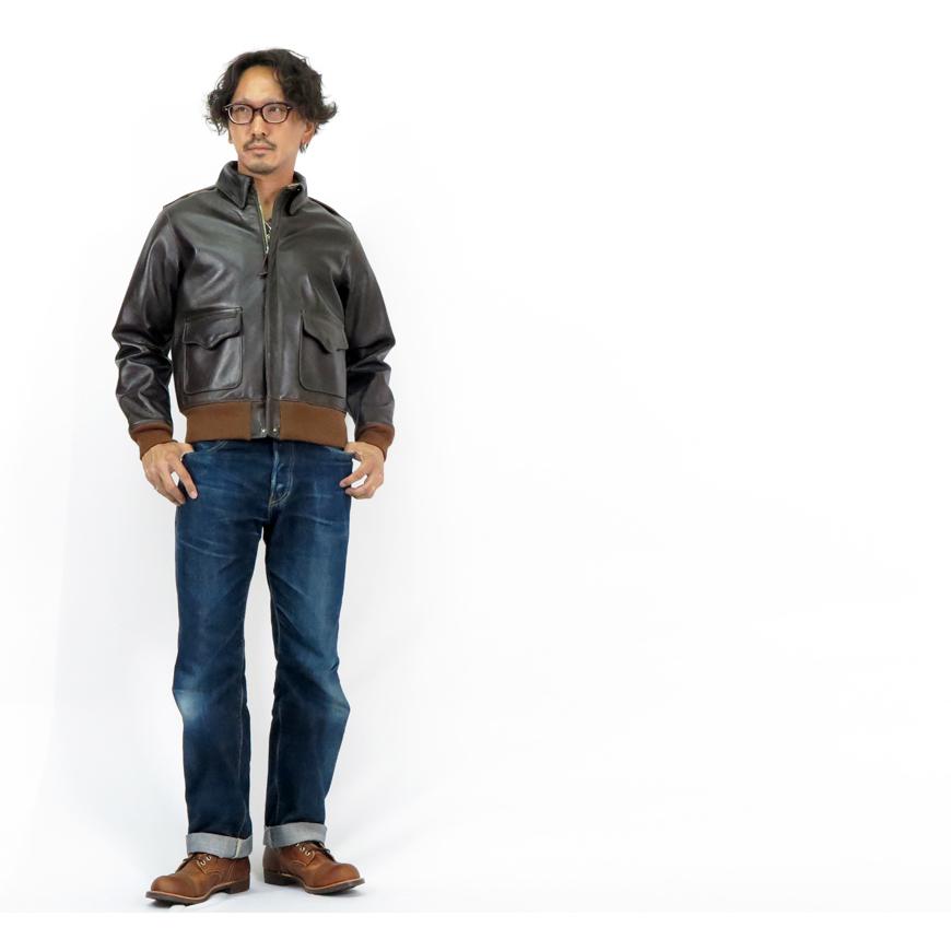 Aero Leathers（エアロレザー） AERO LEATHER フライトジャケット A-2