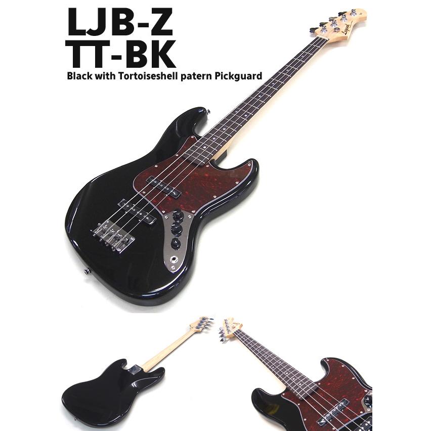 ベース 入門 初心者 セット レジェンド Legend LJB-Z/TT BK 8点セット
