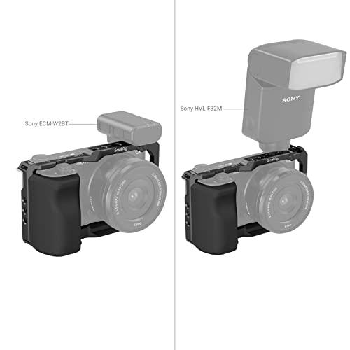 SmallRig ZV-E10用グリップ付きケージ/内蔵クイックリリースプレート