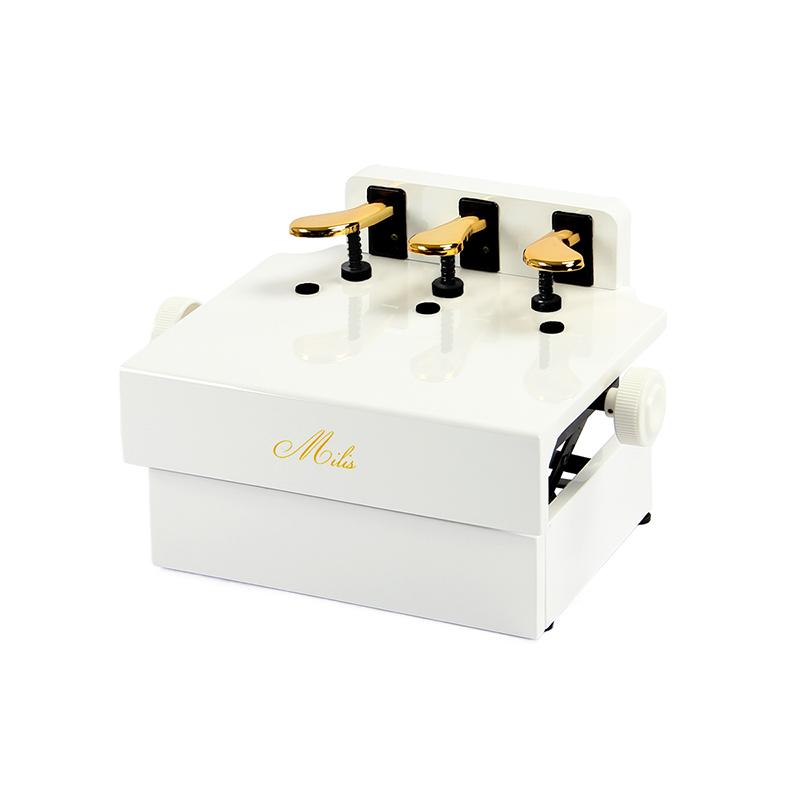 RAKU ピアノ補助ペダル 広い足台 13.5cm〜20.5cm無段階高さ調節 簡単