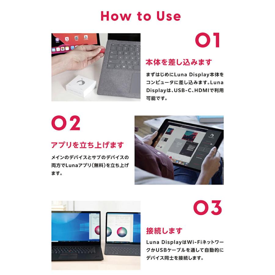 Astropad Luna Display USB-C iPadをセカンドディスプレイにする