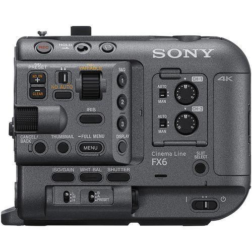 ソニー SONY FX6 Cinema Line カメラ レンズ付属モデル 付属レンズ：FE