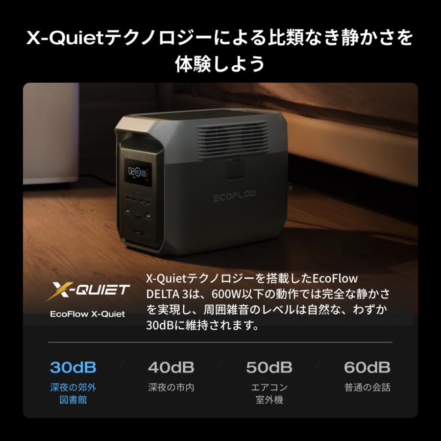 ECOFLOW 防災 ポータブル電源 大容量 EcoFlow DELTA 3 1024Wh 蓄電池